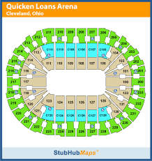 Creative 64 Quicken Loans Arena Seating Chart