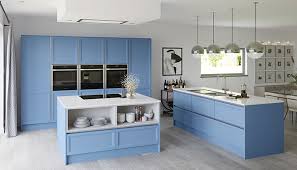 colour drenched kitchens saturated