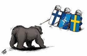 Finland and Sweden want to join NATO - Cartooning for Peace