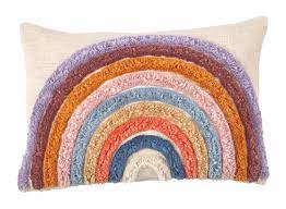 cushion with rainbow from liv interior