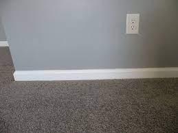 white walls and carpet you