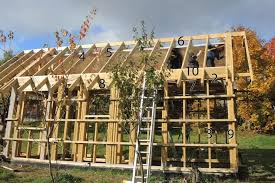 how to build a timber frame house en