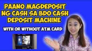 bdo cash deposit machine