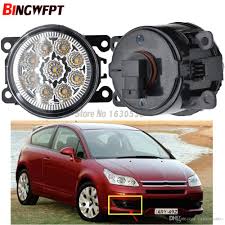 2x For Citroen C4 Car Accessories Led Bulb Fog Light Daytime Running Light Drl White 12v High Bright Hid For Sale Hid Head Lights From Carfansauto