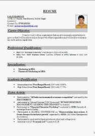 Image Result For Resume Format Freshers Resume Format Pinterest