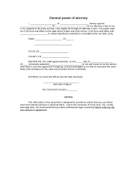 Best Photos Of Power Of Attorney Document Template Sample