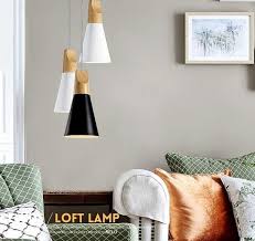 Modern Wood Pendant Lights Lamparas
