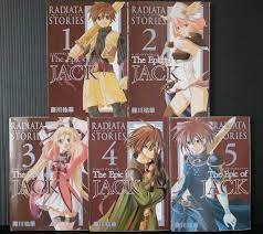 Radiata Stories The Epic of JACK - Complete JAPAN Manga LOT vol.1-5 | eBay