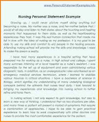best nursing personal statement examples nursing personal statement
