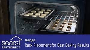 oven rack placement for the best baking