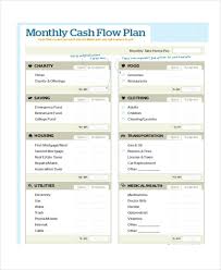 Cash Flow Chart Templates 7 Free Word Pdf Format