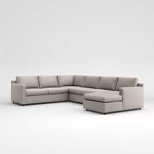 arm chaise sectional