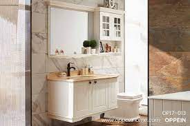 Lacquer Wall Mounted Bathroom Cabinet