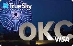 No fees, 70,000 miles, 0% intro apr & unlimited bonus Credit Cards True Sky Credit Union Oklahoma City Ok