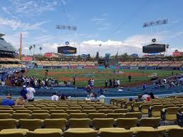 Dodger Stadium Section 4fd Row P Seat 9 Los Angeles