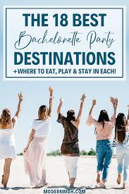 Whether that's basking in the sun, sipping wine, or dancing the night away (or all three!), here are ten perfect bachelorette trip ideas for every type of. 18 Best Bachelorette Destinations How To Party Like A Local Modern Moh