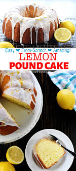 the best lemon pound cake easy