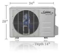 covac 24 000 btu ductless mini split