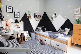 Kamar tidur dengan warna monokrom bisa memberikan kesan luas dengan dua perpaduan warna. Desain Kamar Anak Mungil Bernuansa Monokrom Nyaman Dan Tampak Luas Semua Halaman Idea