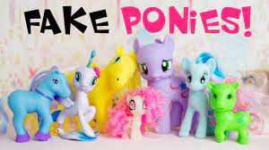 FAKE PONY COLLECTION! MLP Fever - YouTube