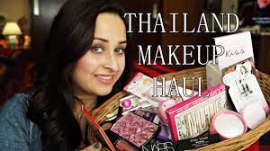 chatty thailand makeup haul ping