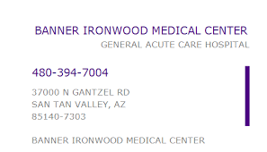 1124341672 npi number banner ironwood