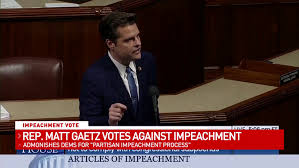 The impeachment process in the house of representativesthe house judiciary committee decides whether or not to proceed with impeachment. Rep Gaetz Votes Against Impeachment Admonishes Dems For Partisan Impeachment Process Wear