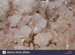 Close Up Of Salt Crystal Light Pink Color At The Dead Sea Stock Photo Alamy