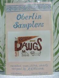Details About Cleveland Browns Dawgs Counted Cross Stitch Chart Pattern Oberlin Samplers