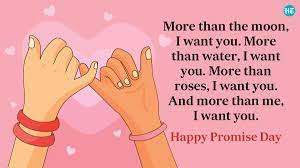 happy promise day 2023 romantic wishes
