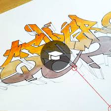how to draw graffiti for beginners