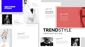 Trends Free Powerpoint Template For Portfolio Presentations