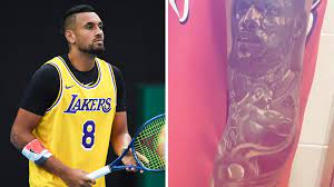 Find the perfect nick kyrgios stock photos and editorial news pictures from getty images. Nick Kyrgios Reveals Tattoo Of Kobe Bryant And Lebron James