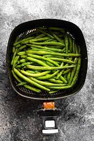 air fryer green beans tender crisp