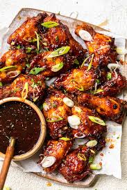 baked korean hot wings goang wings