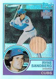 The 1990 topps baseball design is one of the brand's most colorful of all time. Top Ryne Sandberg Baseball Cards Rookies Autographs
