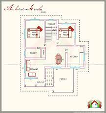 Modern 3 Bedroom House Plan With Elevation