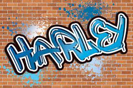 Bespoke Name Text Tag Graffiti Effect