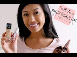 maybelline full face makeup tutorial