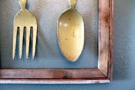 Fork And Spoon Fence Post Wall Art