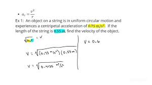 Object In Uniform Circular Motion