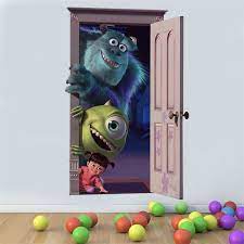 Art Graphic Monsters Inc Sully Mike Boo