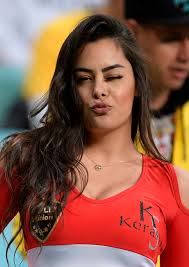 It is the 4th largest city in greece, and is in thessaly, between athens and thessaloniki. Larissa Riquelme The Girlfriend Of The 2010 Marca English