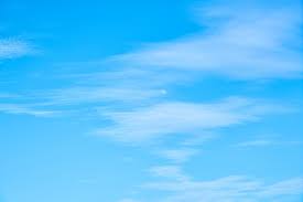 bright blue sky images free