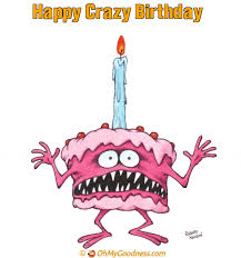 happy crazy birthday ecard funny free