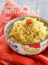 pressure cooker saffron rice