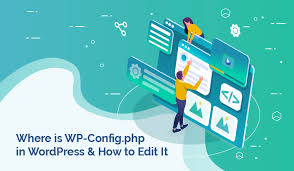 where is wp config php file located