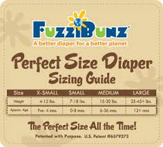 Fuzzibunz Cloth Diaper White Large