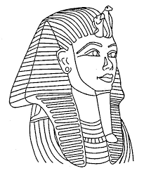 Resultado de imagen para escultura egipcia para colorear