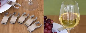 Stainless Steel Wine Glass Plate Clips